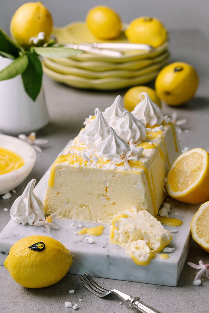Lemoncurd Semi-Freddo - Pocket Chef